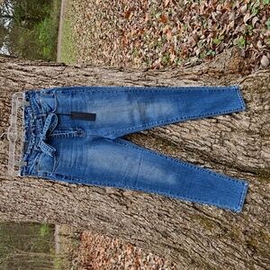 Black Label C'est Toi Paperbag Skinny Jeans. Juniors Size 9. NWT.